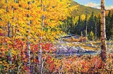 Ron Hedrick, Raptures of a Changing Season, oil on canvas