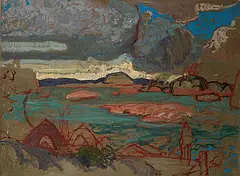Arthur Lismer, Storm Clouds, 1926, oil on canvas