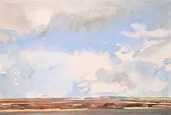 Jim Stokes, Sky and Ground, acrylic on canvas