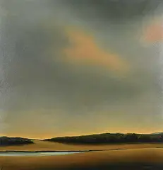 Jane Brookes, Silent River, 2007, oil on wood board