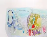 Claire Desjardins, I Said Yes in My Head, 2015, acrylic on canvas