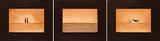 Richard Gorenko, Before, After and After That... [Triptych], 2008, mixed media on wood board