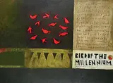 Sheila Norgate, Bird of the Millenium, mixed media on canvas
