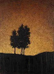 Shannon Norberg, Long and Lean, 2005, encaustic on canvas