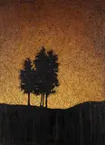 Shannon Norberg, Long and Lean, 2005, encaustic on canvas