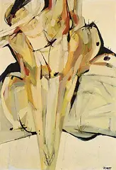 Ronald John Spickett, Aspect of the Tossed Figure - Series A, 1967, oil on canvas