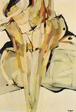 Ronald John Spickett, Aspect of the Tossed Figure - Series A, 1967, oil on canvas