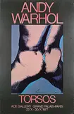 Andy Warhol, Torsos - Ace Gallery, Grand Palais - Paris, 22/X - 30/X 1977, 1977, offset lithograph on paper