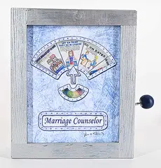 Ken Gasch, Marriage Counselor, 2004, mixed media sculpture