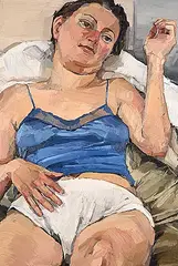 Allyson Glenn, Divine, 2002, oil on wood board