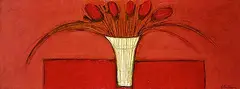 Danielle Lanteigne, Rouge Sew Rouge, 2005, acrylic on canvas