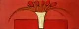 Danielle Lanteigne, Rouge Sew Rouge, 2005, acrylic on canvas