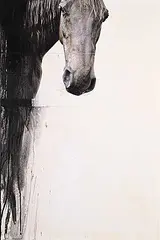 Andre Petterson, Capote, 2005, mixed media collage on wood board