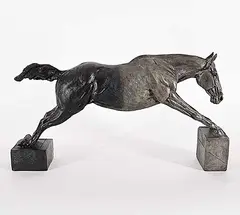Robert Spaith, Leap of Faith, bronze sculpture