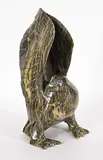 Kingmeata Etidlooie, Untitled - High Bird, green stone carving