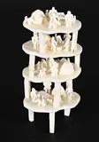 Johnny Kasudluak, Untitled - Four Storeys Of Life, bone carving