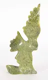 Saila Kipanek, Falcon, green stone carving