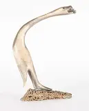 Nick Sikkuark, Untitled - Feasting Bird, 1987, bone carving