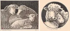 Rachel Berman, Safe Journey Into Night #1/10 / Gentle Things #3/2, 1989, etching on paper