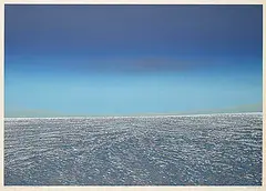 Ronald Bolt, The Arctic Suite No.3 - Flight Into Holman #32/70, 1980, colour silkscreen on paper