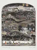 Graham Clarke, Hastings Job #84/200, colour etching on paper