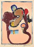 Mark Douglas Dicey, Sound of the Dancer #6/12 E.V., 2005, colour silkscreen on paper