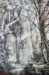 Avril Kirby, Conversations with Thomas #1 #5/8, mixed media on paper