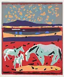 Wynona Croft Mulcaster, Joy #Colour Proof, 1993, mixed media on paper