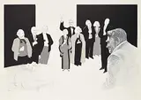 Untitled - A Toast #14/31 by Myfanwy Pavelic, lithograph on paper, sold Mar 2025