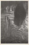 Jack Shadbolt, The Hornby Suite [Homage to Emily Carr] #9 #80/150, offset lithograph on paper