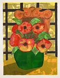 John Harold Thomas Snow, Altamira, 1977, colour lithograph on paper