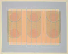 Tony Tascona, Imprint V #40/45, 1984, colour silkscreen on paper