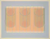 Tony Tascona, Imprint V #40/45, 1984, colour silkscreen on paper