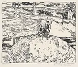 Frederick Varley, Summer Time, 1925, lithograph on paper