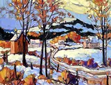 Rod Charlesworth, Late Autumn Snow [Coldstream]