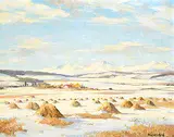 Duncan MacKinnon Crockford, Untitled - Early Snow Foothills