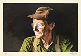Ken Danby, Armstrong Miller #7/50, 1970, colour silkscreen on paper