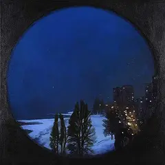 Renee Duval, Philoscope 12, 2006, oil on canvas