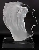 Frederick Elliot Hart, Light Whispers #212/300, 1985, clear acrylic resin sculpture
