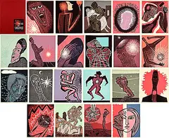 Stanley Lewis, 'The Age of Violence' Portfolio, 1974, colour lithograph on paper