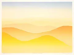 Peter Franz Markgraf, Prairie Summer #15/100, silkscreen on paper