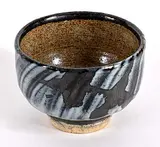 Wayne G. Ngan, Untitled - Blue Tea Bowl, glazed ceramic