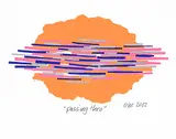 Katie von der Ohe, Passing Thru, 2012, colour silkscreen on paper