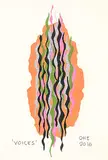 Katie von der Ohe, Voices, 2016, colour silkscreen on paper