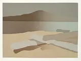 Norman Antonio Onley, Lake Island #4/35, colour silkscreen on paper