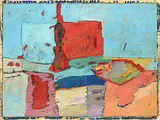 Allen Patten, Untitled - Interior Scene, 1981, oil on canvas