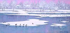 Spring Cacaphony by Stan Phelps, 2013, oil on canvas, sold Dec 2024