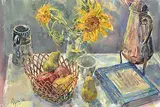 Jack Rigaux, Untitled - Still Life with Sunflowers