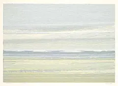 Gordon A. Smith, Untitled - Seascape #29/60, 1978, colour silkscreen on paper