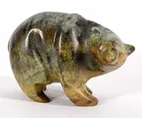 Stewart Steinhauer, Muskwasis, 2002, green stone carving